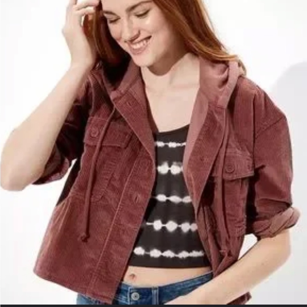 American Eagle crop jacket